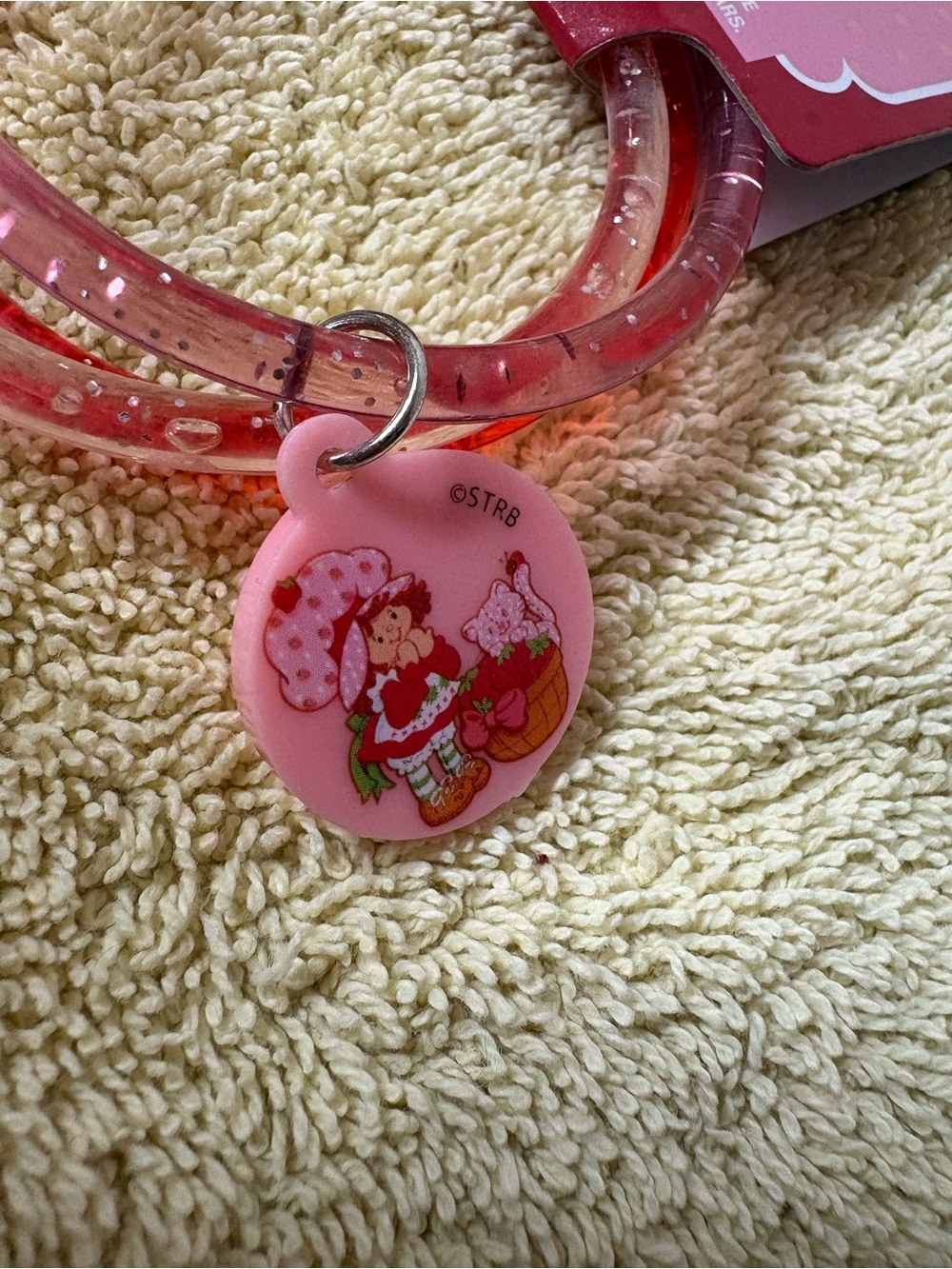 Strawberry Shortcake Bubble Bath & Glitter Bangle Set NWT Bundle - Picture 5 of 7